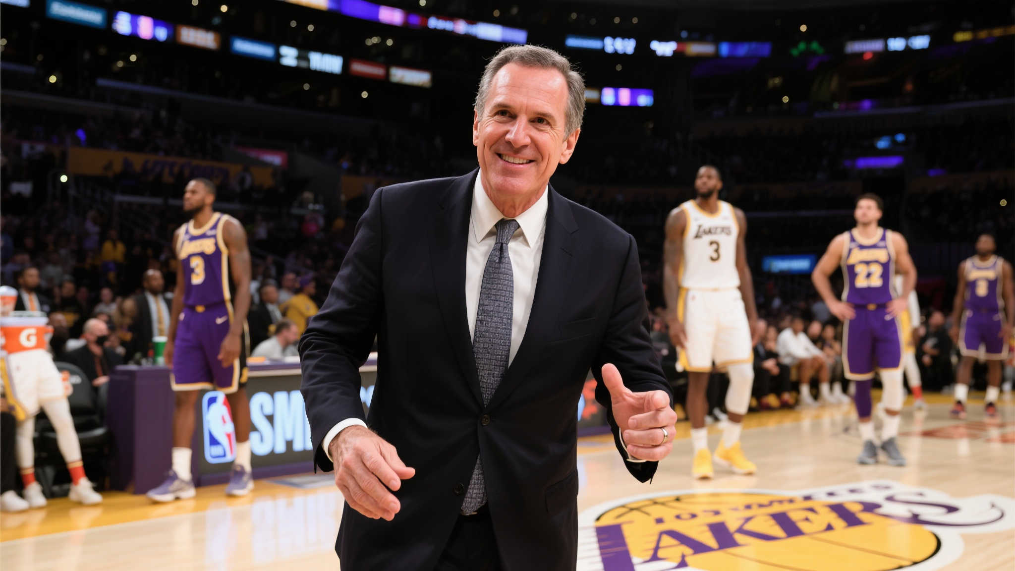 湖人新掌舵者揭秘:马克沃尔特财力惊人,浓眉与东契奇交易流言涌现 湖人新掌舵者揭秘:马克沃尔特财力惊人,浓眉与东契奇交易流言涌现